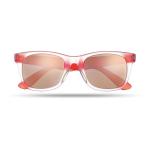 AMERICA TOUCH Sunglasses with mirrored lense Red