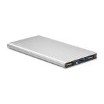 POWERFLAT8 Power bank 8000 mAh Flat silver