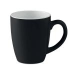 COLOUR TRENT Ceramic coloured mug 290 ml Black