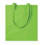 COTTONEL COLOUR + 140 gr/m² cotton shopping bag Lime
