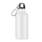 MID MOSS Aluminium Trinkflasche 400ml Weiß