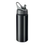 ATLANTA Aluminium Trinkflasche 600ml Schwarz