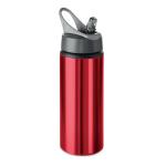 ATLANTA Aluminium Trinkflasche 600ml Rot