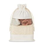 CUIDA SET Bath set in cotton pouch Fawn