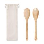 MAYEN SET Set bamboo utensils salad Fawn