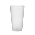 FESTA LARGE Wiederverwendbarer Becher 500ml Transparent weiß