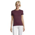 REGENT WOMEN T-SHIRT 150g, burgundy Burgundy | L