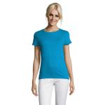 REGENT WOMEN T-SHIRT 150g, aqua Aqua | L