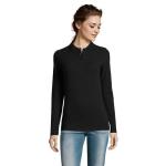 PERFECT LSL WOMEN PERFECT WOMEN LSL POLO  180, black Black | L