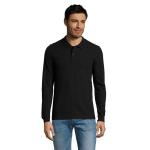 PERFECT LSL MEN PERFECT MEN LSL POLO 180g, schwarz Schwarz | XXL