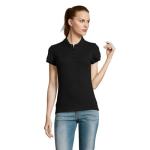 PASSION WOMEN POLO 170g, black Black | L