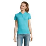 PASSION WOMEN POLO 170g, blue atoll Blue atoll | L