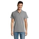 SUMMER II MEN Polo 170g, Grey melange Grey melange | XS