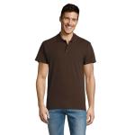 SUMMER II MEN Polo 170g, schokolade Schokolade | XS