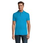 PERFECT MEN Polo 180g, aqua Aqua | L