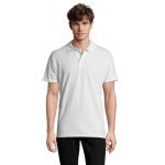 SPRING II MEN Polo 210g, weiß Weiß | L