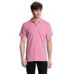 SPRING II MEN Polo 210g, rosa Rosa | L