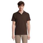 SPRING II MEN Polo 210g, chocolate Chocolate | L