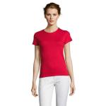 MISS WOMEN T-SHIRT 150g, red Red | L