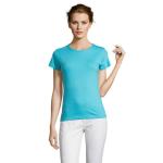 MISS WOMEN T-SHIRT 150g, blue atoll Blue atoll | L