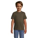 REGENT KIDS T-SHIRT 150g, dark green Dark green | L