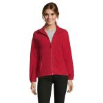 NORTH WOMEN ZIPPED FLEECE, red Red | L