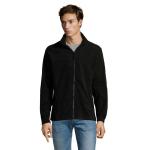 NORTH MEN Fleece-Jacke, schwarz Schwarz | XS