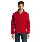 NORTH Zipped Fleece Jacket, red Red | XS