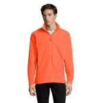 NORTH MEN Fleece-Jacke, neonorange Neonorange | XS