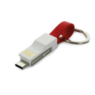 3-in-1 Ladekabel Red