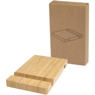 Bubup bamboo 2-angled tablet and phone stand 