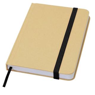 Reed A6 recycled hard cover notebook with plain pages 