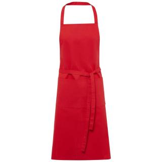 Orissa 200 g/m² organic cotton apron Red