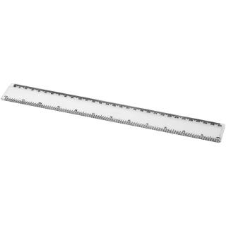 Renzo 30 cm plastic ruler Transparent