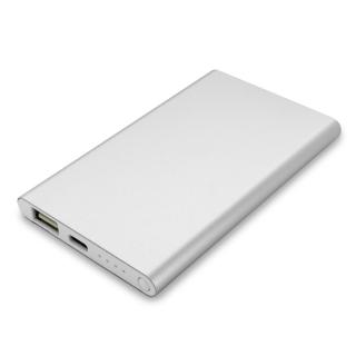 Powerbank Slim Fit 4000 mAh EXPRESS Silber | 4000 mAh