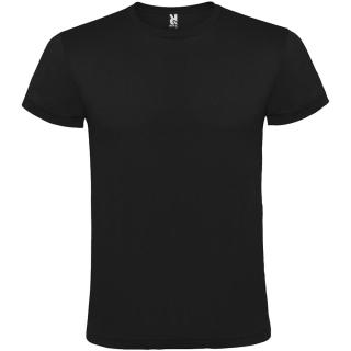 Atomic short sleeve unisex t-shirt, black Black | 2XL