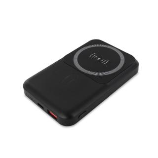 Powerbank Clock Wireless Black | 10.000 mAh