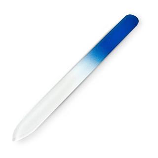 Glass nail file Blue