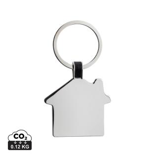 XD Collection RCS recycled zinc alloy house keyring 