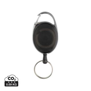 XD Collection RCS recycled ABS roller clip keychain 