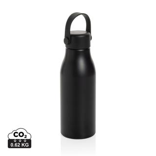 XD Collection Pluto Flasche aus RCS-zertifiziert recyceltem Alu 680ml Schwarz