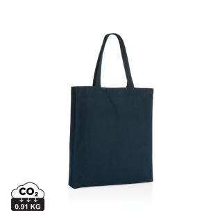 XD Collection Impact AWARE™ Recycled cotton tote w/bottom 145g Navy