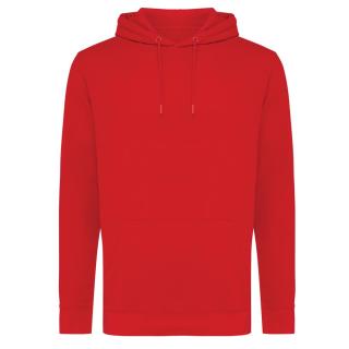 Iqoniq Jasper recycled cotton hoodie, red Red | 3XL