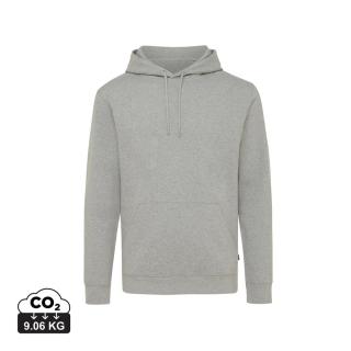 Iqoniq Torres ungefärbter Hoodie aus recycelter Baumwolle, Grau meliert Grau meliert | L