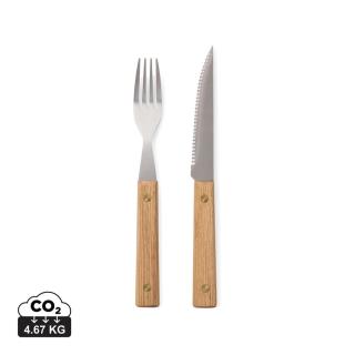 VINGA Paso 8-teiliges Grill-Besteck-Set 