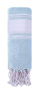 Lainen beach towel Light blue