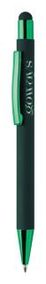 Shinely touch ballpoint pen Green