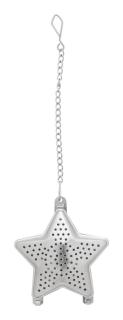 Suodatee Christmas tea infuser, star Silver