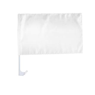 Car flag "Bianco" 