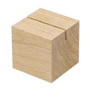 Wooden menu holder "Cube" 